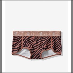 🌶 Pink animal print panty size M new in packaging